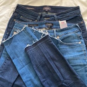 NYDJ skinny jeans 2 pairs for one price